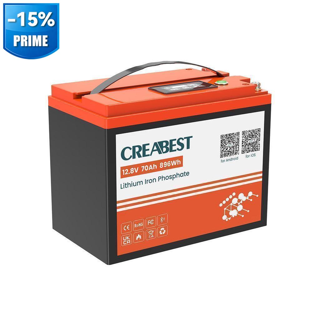 lifepo4 batterie 70ah 12v