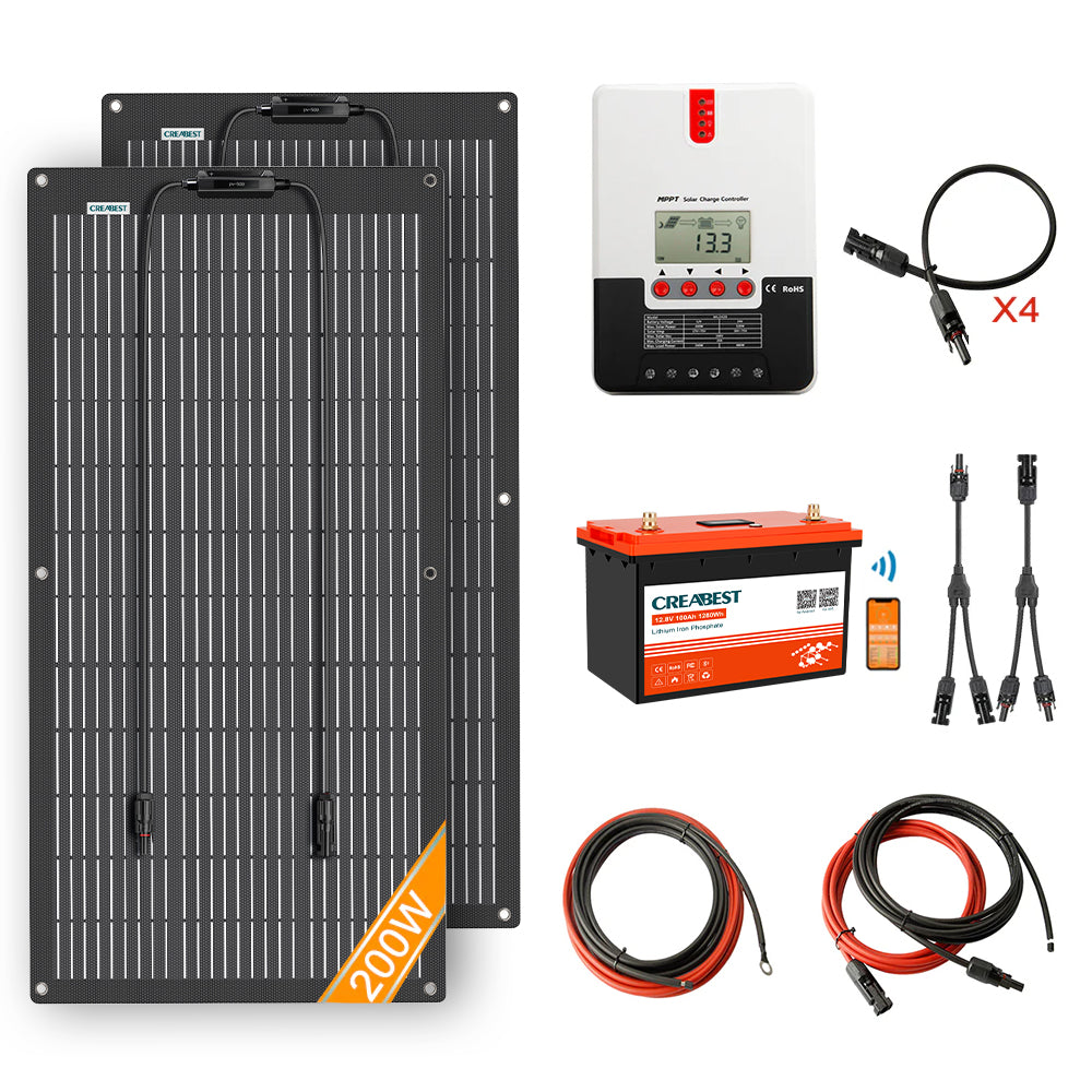 Solaranlage Wohnmobil 200W