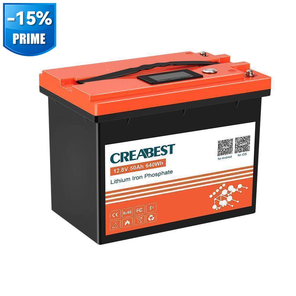 lifepo4 batterie1 2v 50ah