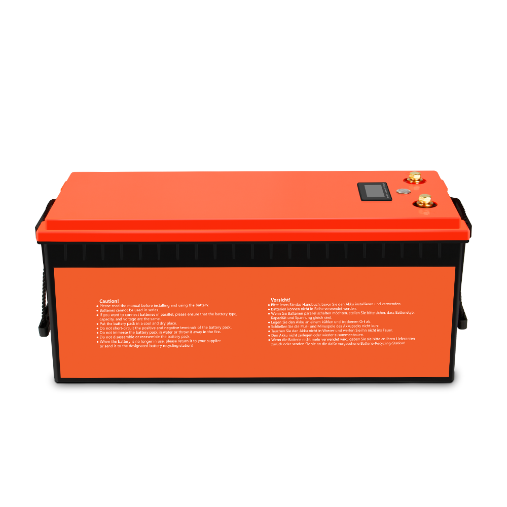 24V 200Ah LiFePo4 Lithium Batterie mit Selbstheizung